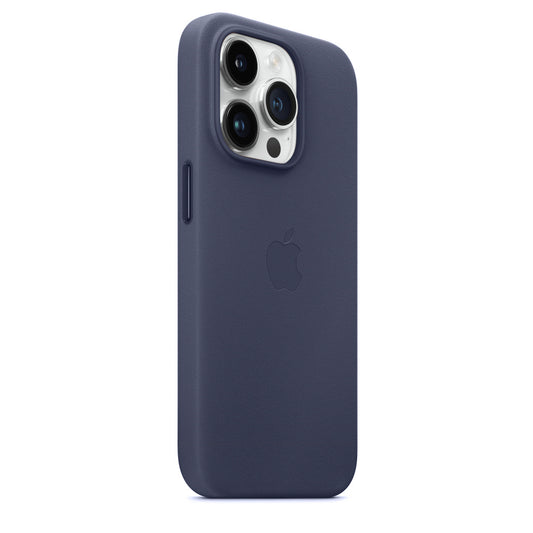 iPhone 13 Pro Leather Case Blue – Premium Stylish Protective Back Cover