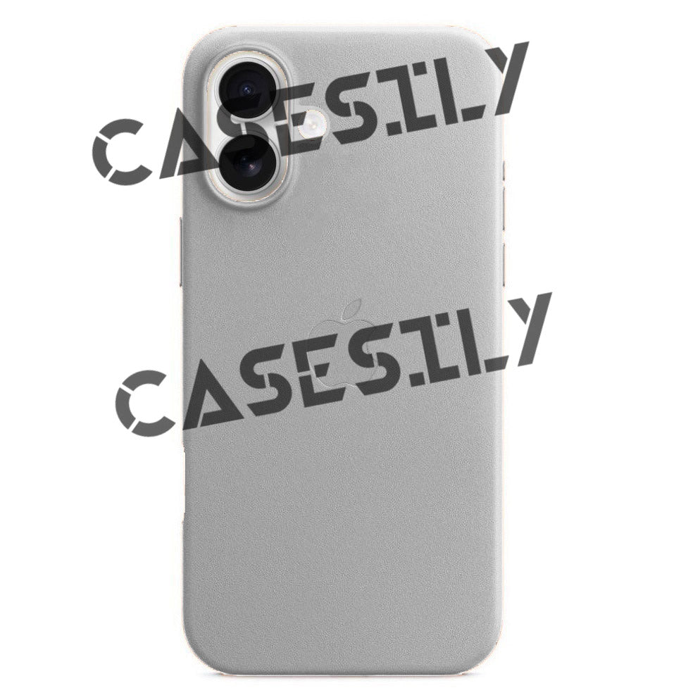 iPhone 16 Leather Back Cover Case with MagSafe - Off White