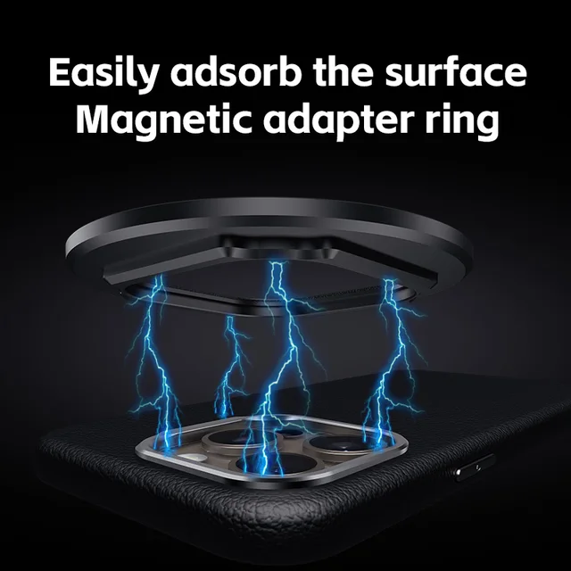 iPhone 15 Pro Max Genuine Leather Case Luxury Business Style Back Cover Case - Brown