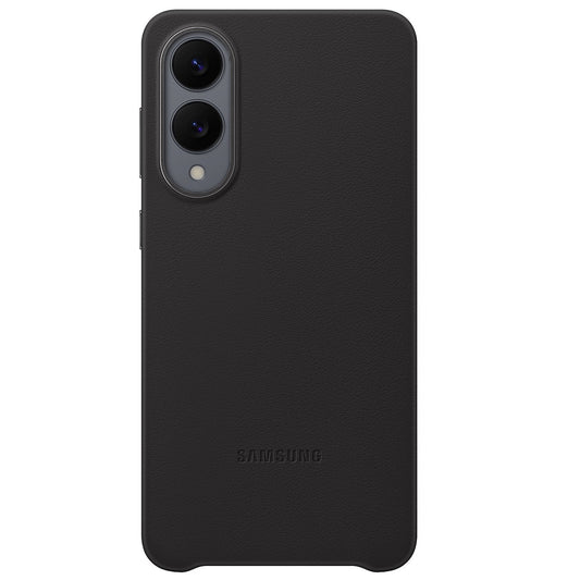 Samsung Galaxy S25 Edge Kindsuit Leather Back Cover Case - Black