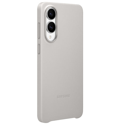 Samsung Galaxy S25 Edge Kindsuit Leather Back Cover Case - Titanium