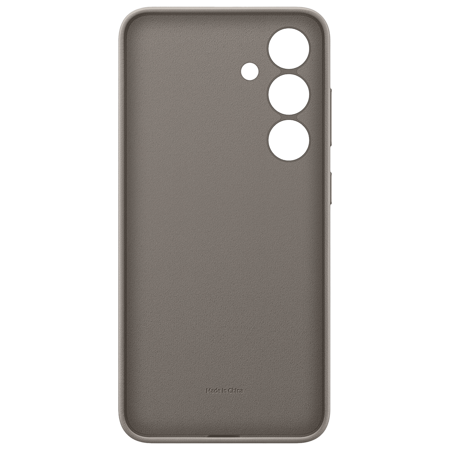 Samsung Galaxy S24 Slim Profile Vegan Leather Case - Titanium