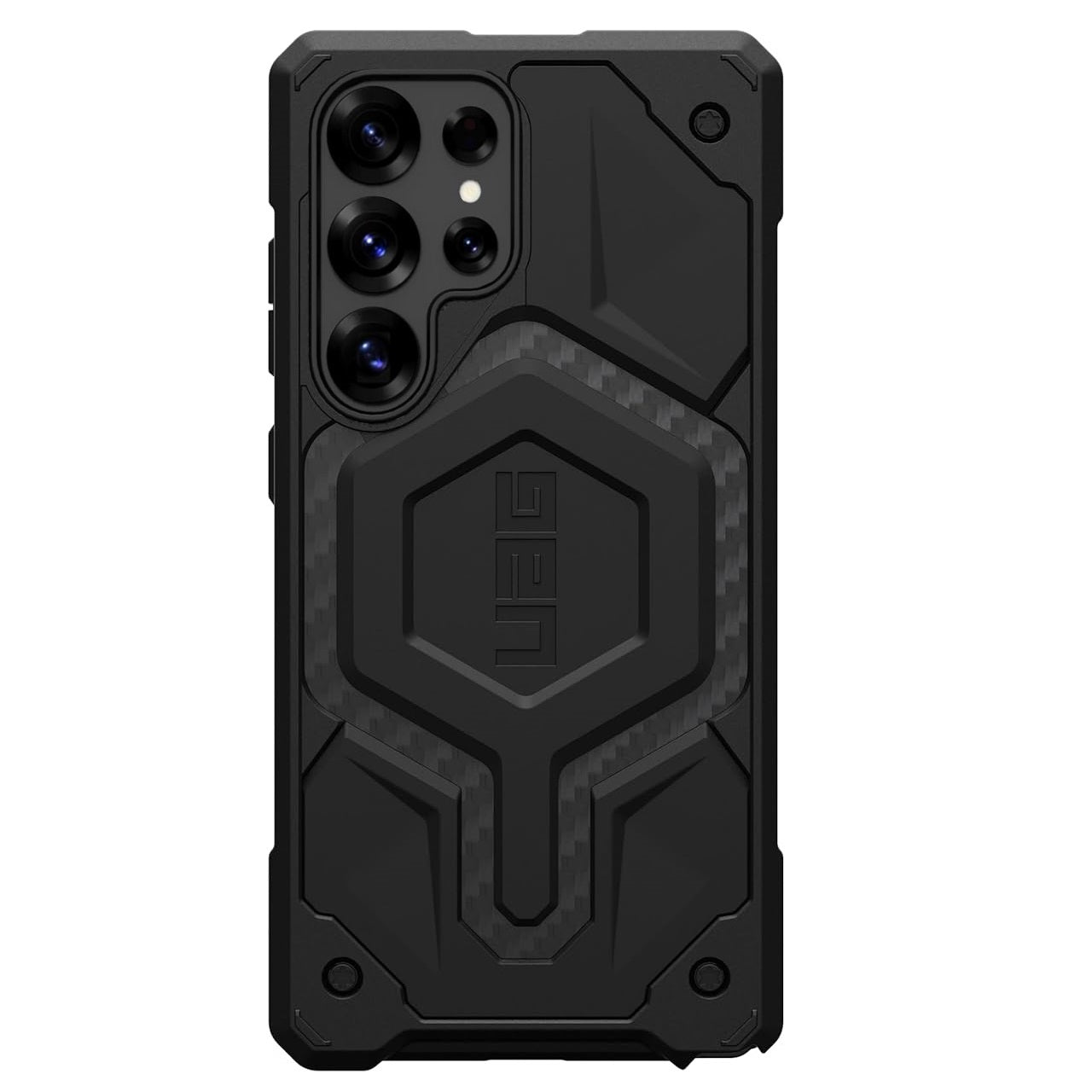 Samsung Galaxy S25 Ultra UAG Monarch Pro Carbon Protective Case with MagSafe - Black