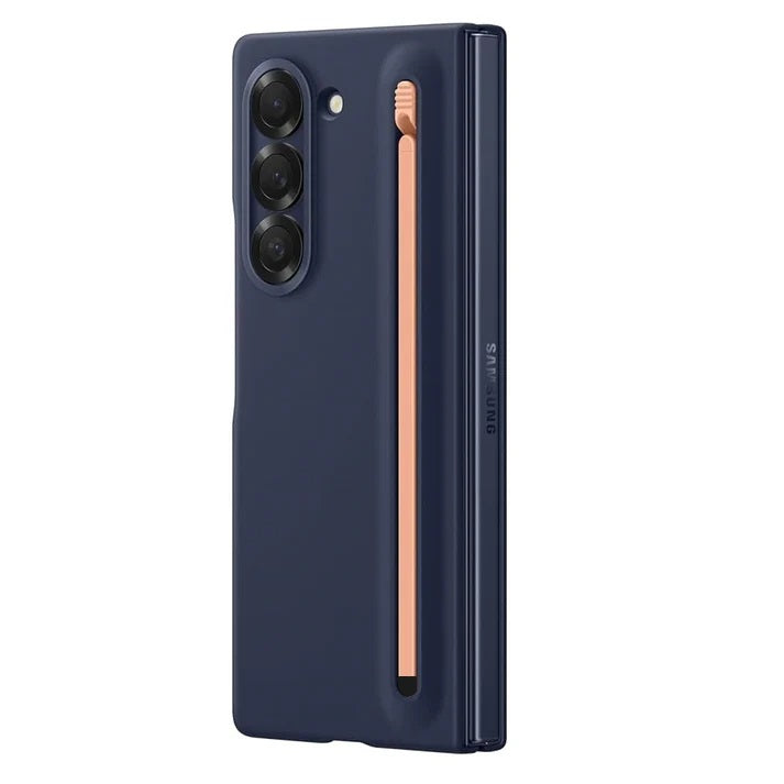 Samsung Galaxy Z Fold7 Slim Skin Feel S Pen Case with Stylus - Blue