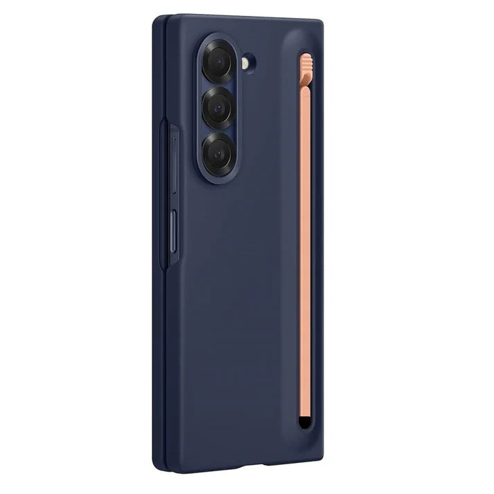 Samsung Galaxy Z Fold7 Slim Skin Feel S Pen Case with Stylus - Blue
