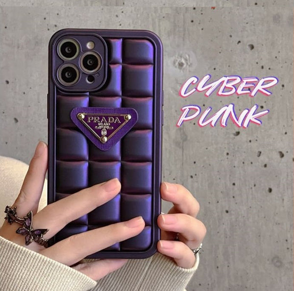 iPhone 14 Pro Luxury Premium Look Prada Soft Case – CASESILY