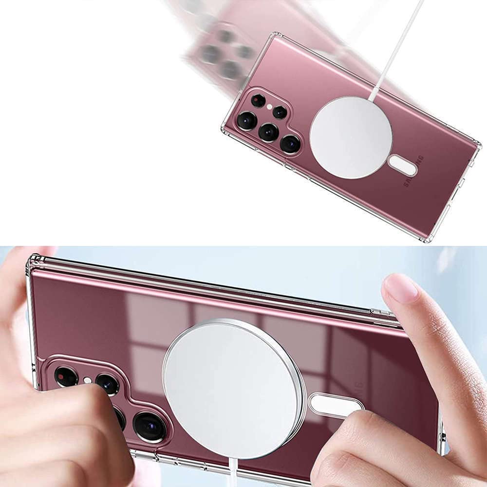 Samsung Galaxy S22 Ultra Slim Case With Magsafe - Transparent