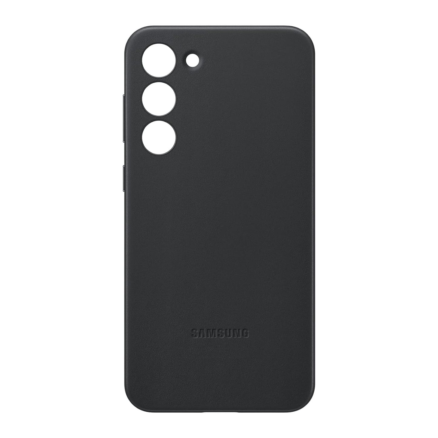 Samsung Galaxy S24 Slim Profile Vegan Leather Case - Black