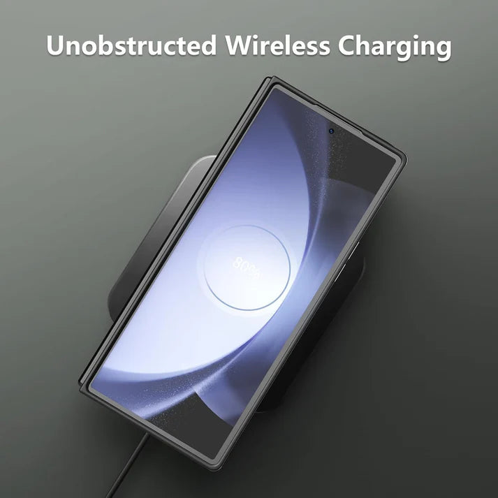 Samsung Galaxy Z Fold 6 Slim Skin Feel S Pen Case with Stylus - Black