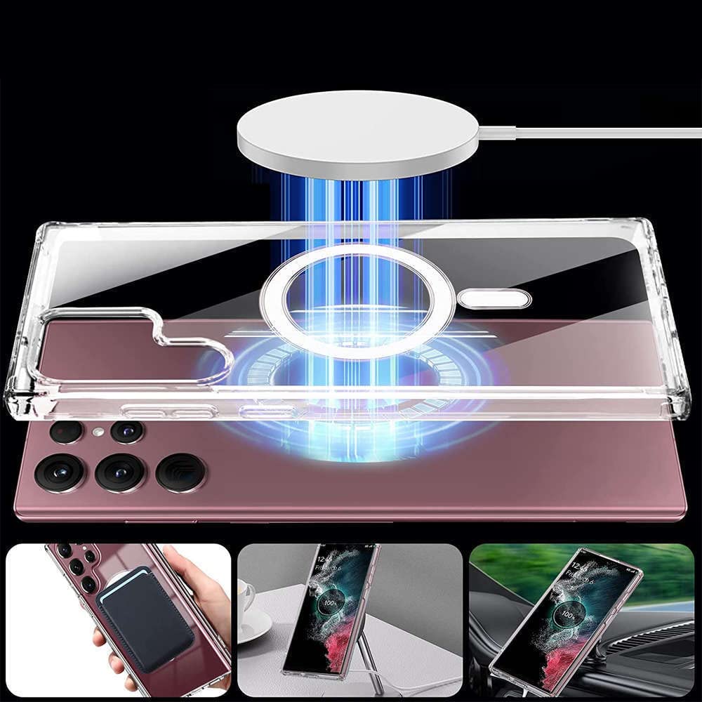 Samsung Galaxy S22 Ultra Slim Case With Magsafe - Transparent