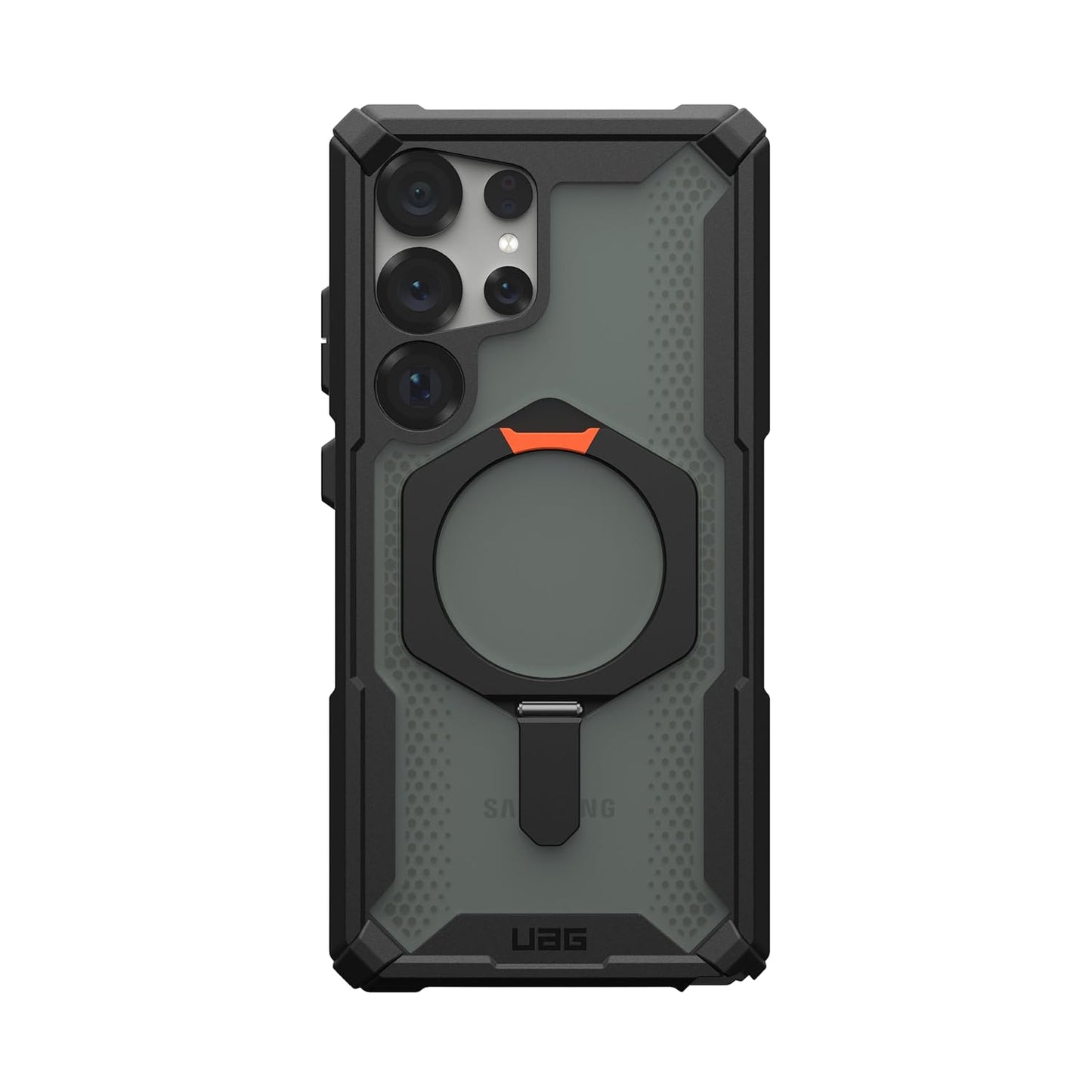 Samsung Galaxy S25 Ultra UAG Plasma XTE with MagSafe & Metal Kickstand - Ash Black