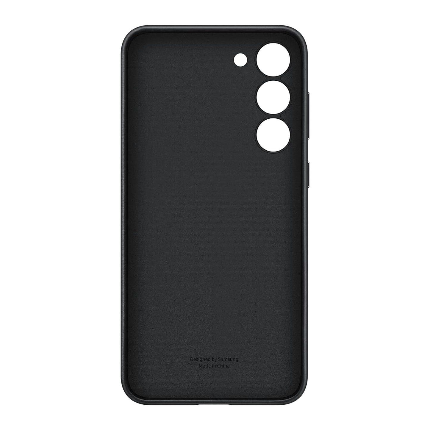 Samsung Galaxy S24 Slim Profile Vegan Leather Case - Black