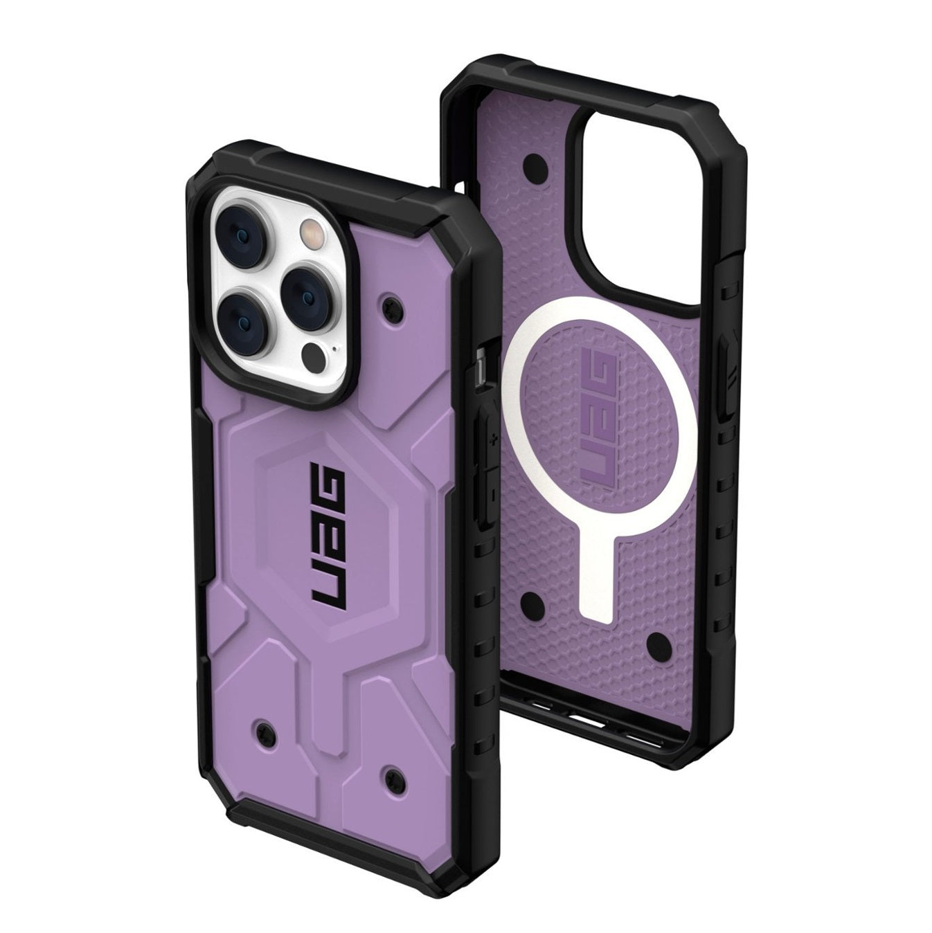 iPhone 15 Pro Max UAG Pathfinder Rugged Case With Magsafe-Purple