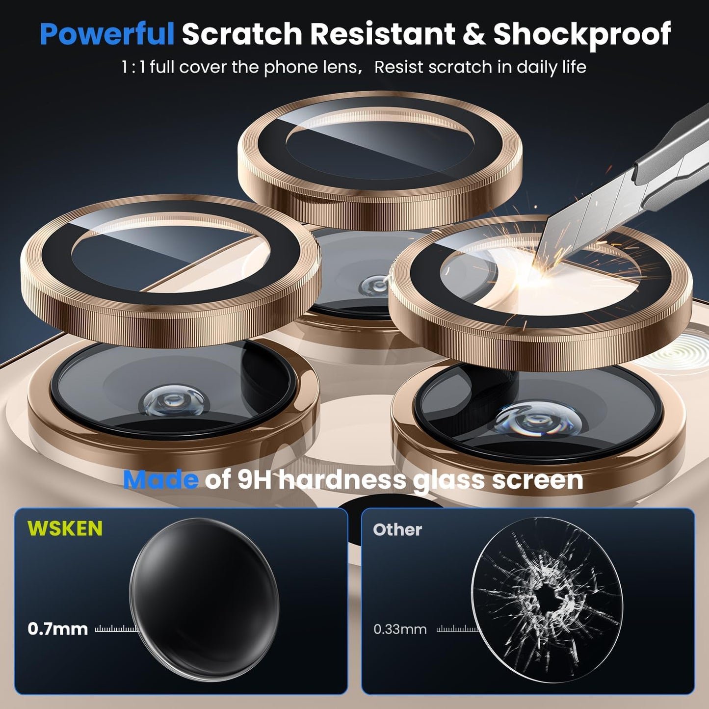 iPhone 16 Pro Max Metal Camera Ring