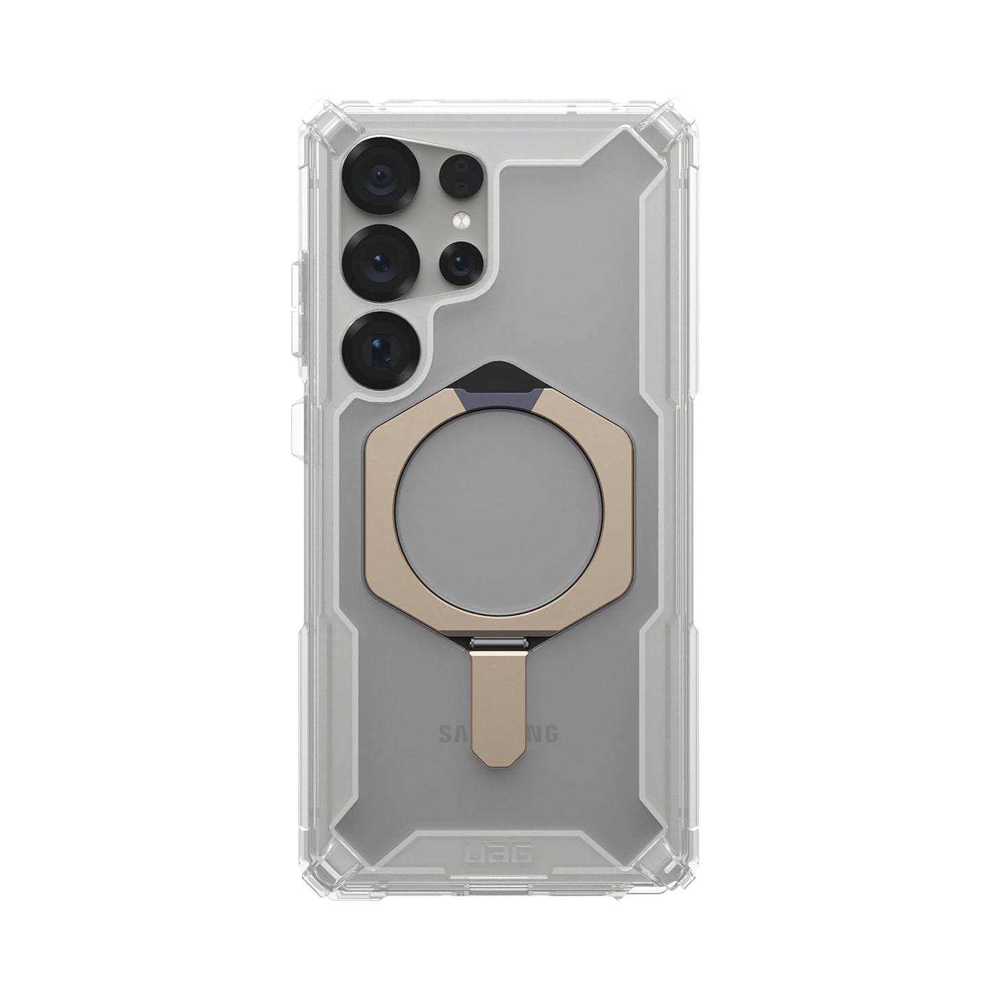 Samsung Galaxy S25 Ultra UAG Plasma XTE with MagSafe & Metal Kickstand - Clear