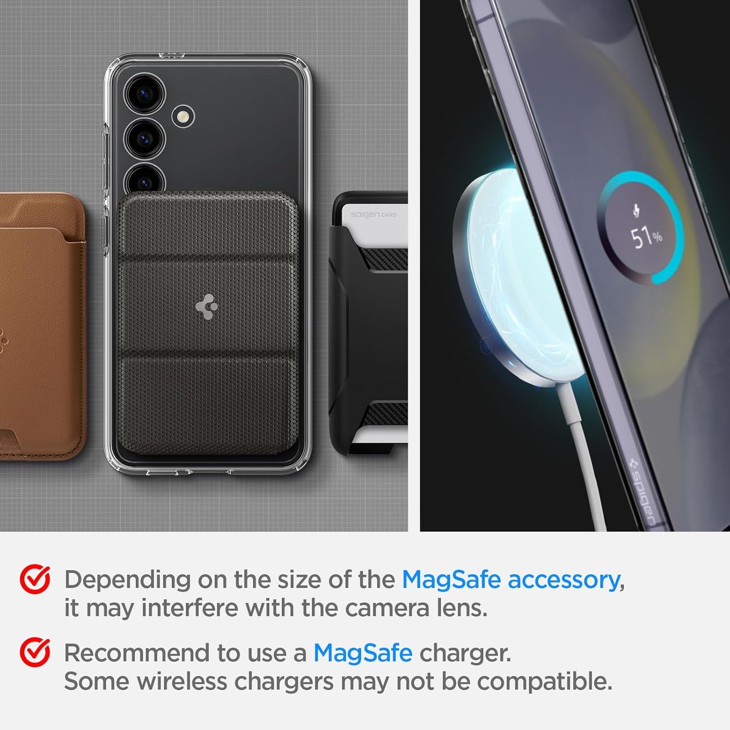 Samsung Galaxy S24 Plus Zero One Machine Shockproof Case with Magsafe - Black