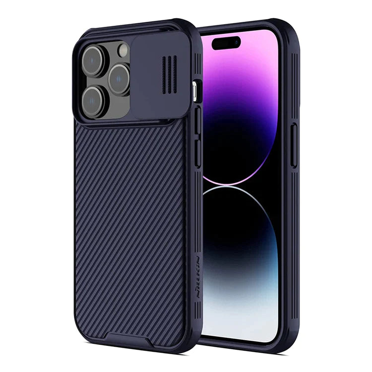 iPhone 14 Pro Max Cam Shield Shutter Camera Protection Back Cover Case