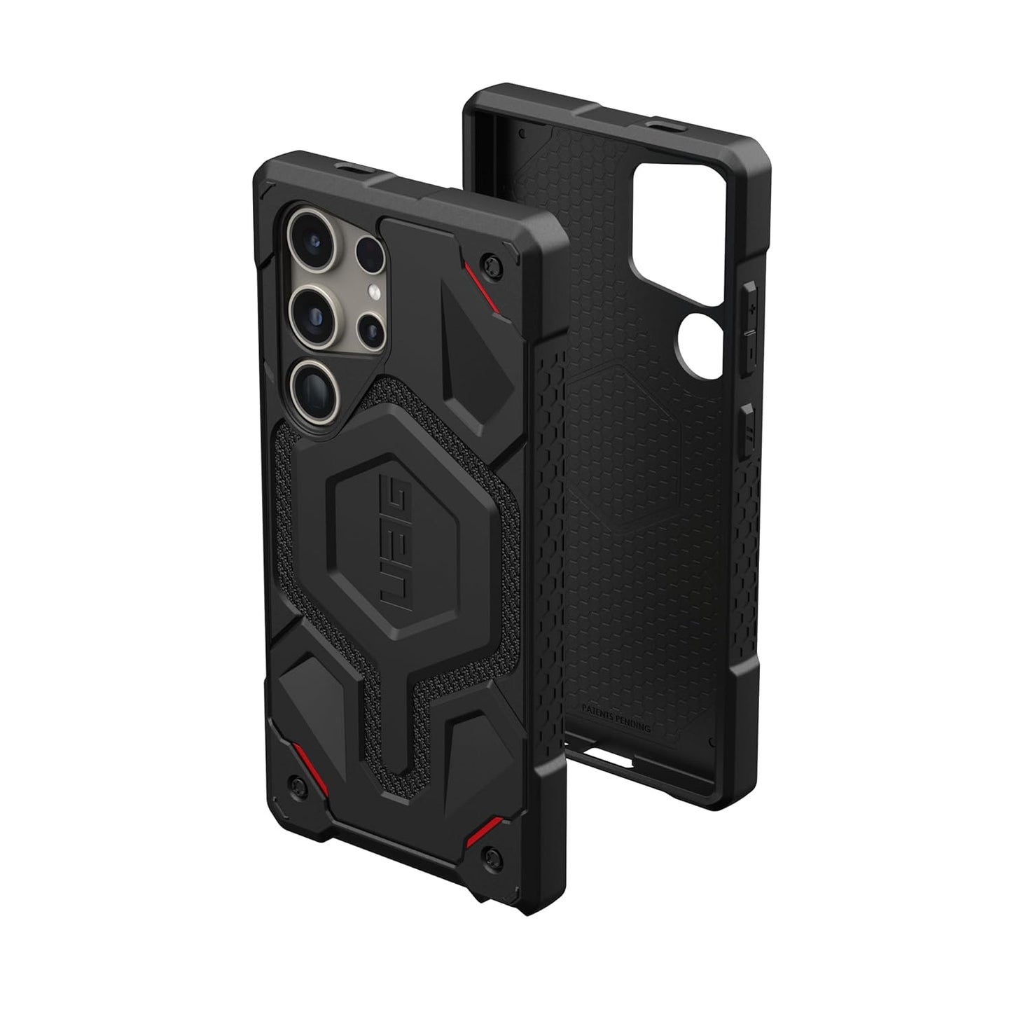 Samsung Galaxy S25 Ultra Monarch Pro Kevlar Protective Ruged Armor MagSafe Case - Black