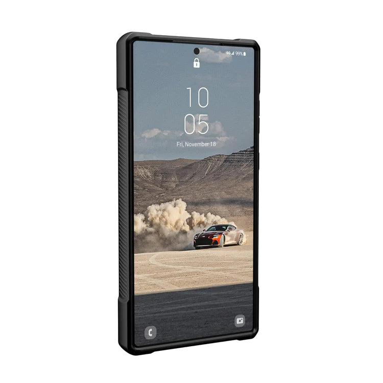 UAG Monarch Carbon Premium Protective Samsung Galaxy S23 Ultra Case-Black