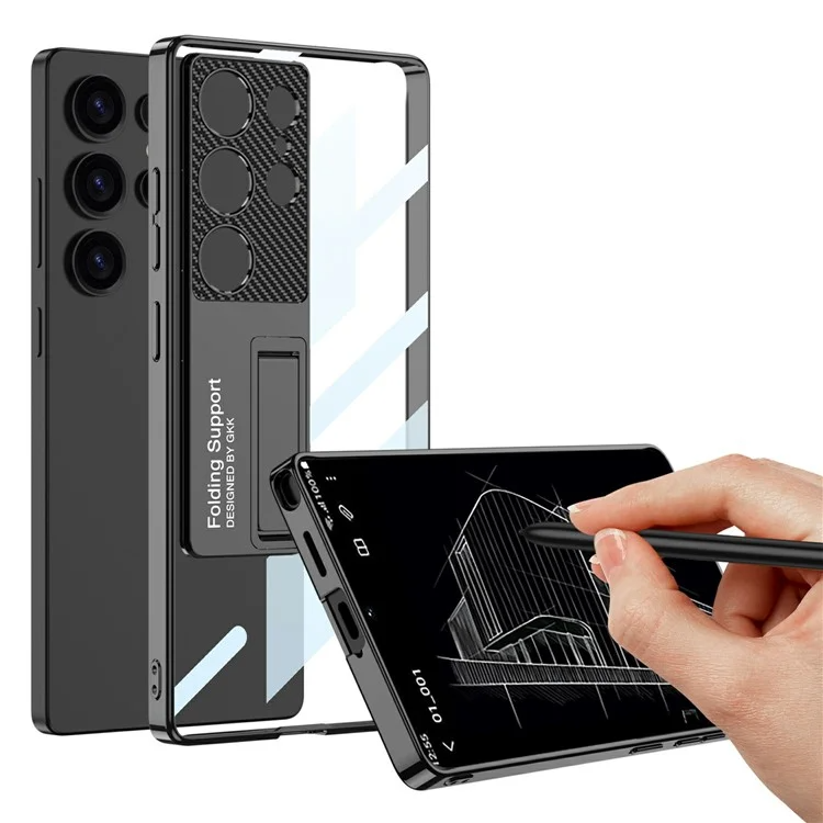 Samsung Galaxy S25 Ultra CrystalGuard Kickstand Case