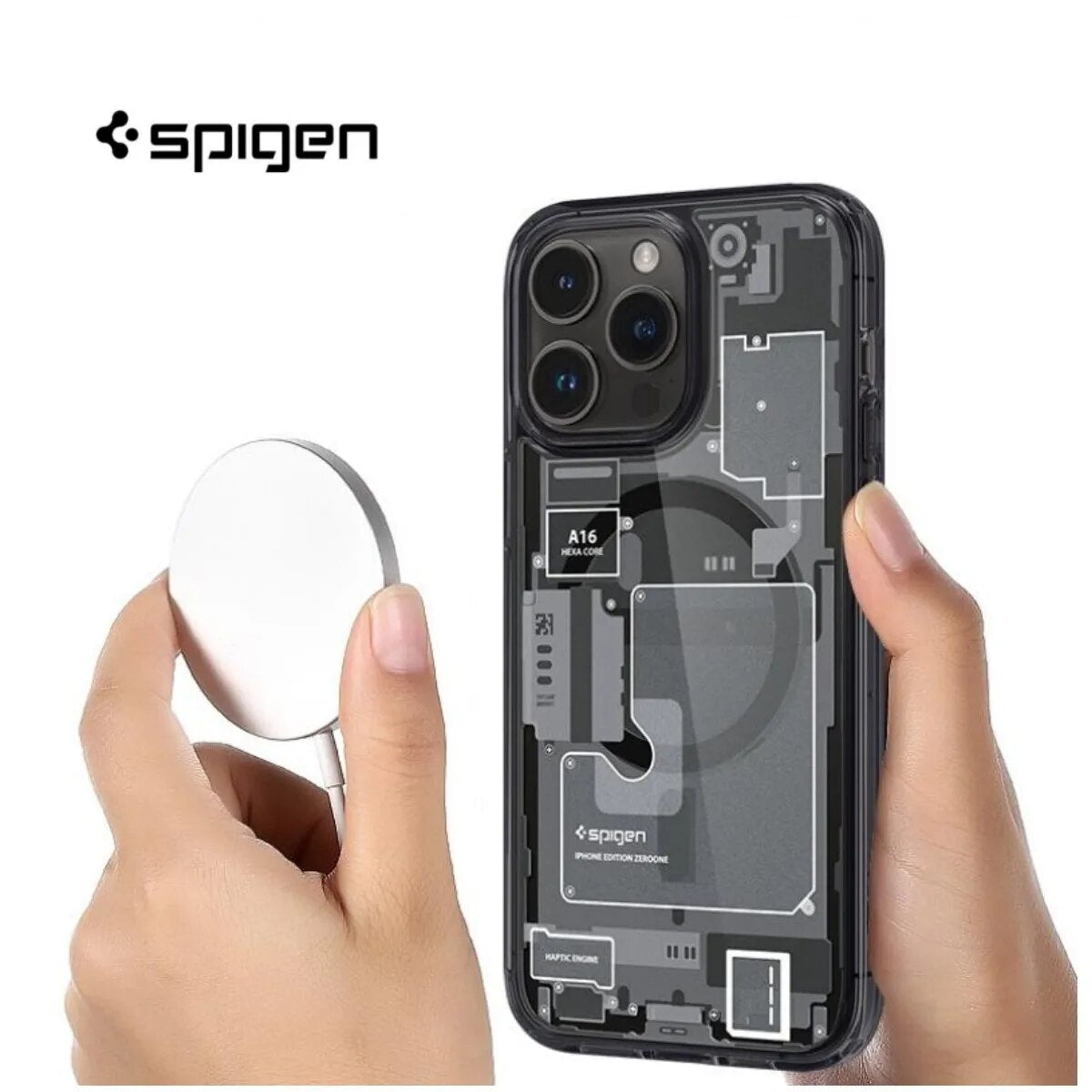 Samsung Galaxy S22 Ultra Zero One Hybrid Shockproof Case with Magsafe - Black