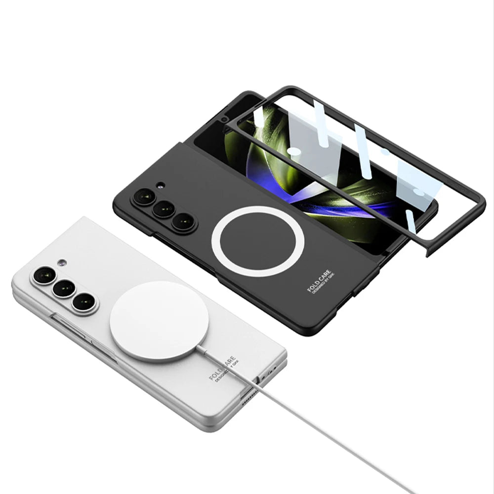 Samsung Galaxy Z Fold 5 Ultra Thin Matte Finish Case with Magsafe - Wine