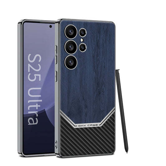 Samsung Galaxy S25 Ultra WoodFusion Carbon Case