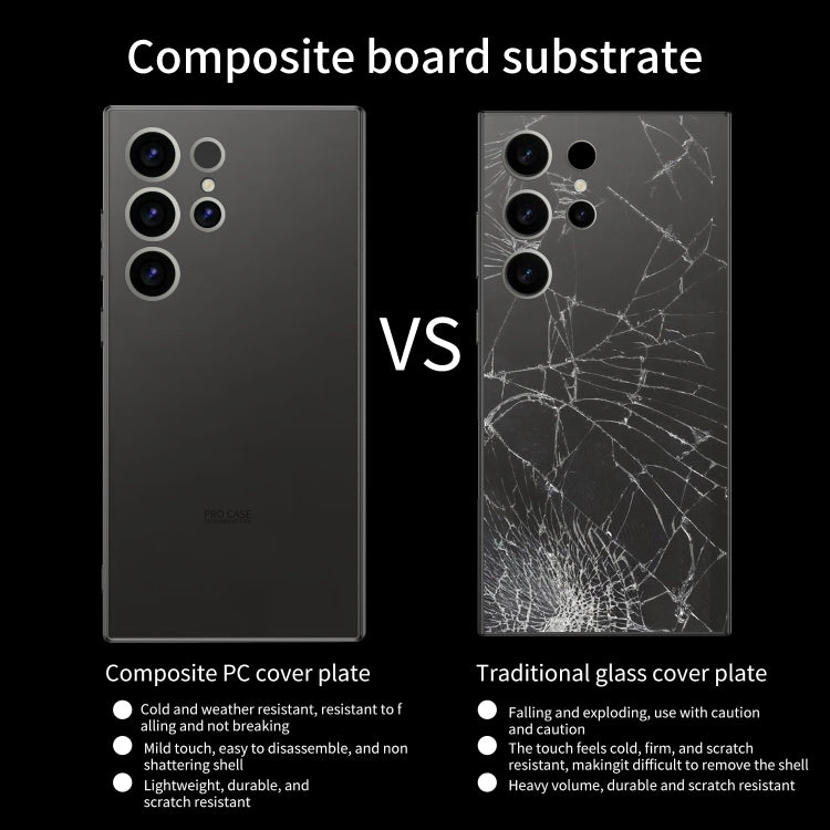 Samsung Galaxy S24 Ultra GKK Soft Sleek Matte PC Skin Feel Case - Titanium
