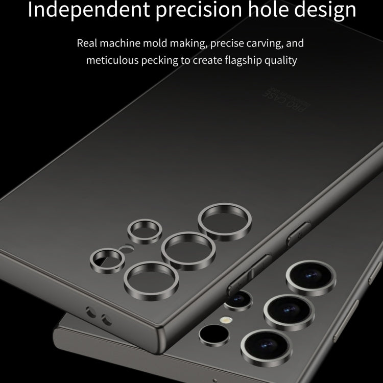Samsung Galaxy S24 Ultra GKK Soft Sleek Matte PC Skin Feel Case - Titanium