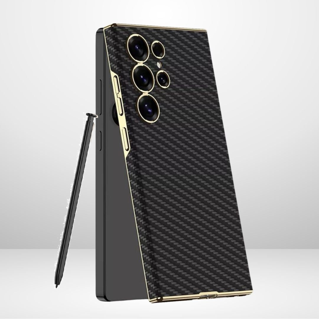 Samsung Galaxy S25 Ultra Chrome Edge Leather Case
