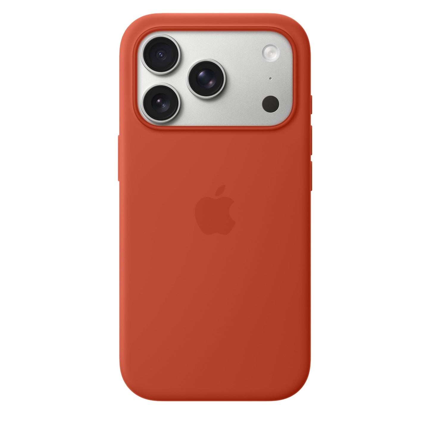 iPhone 17 Pro Silicone Case with MagSafe & Camera Action Button – Terra Cotta