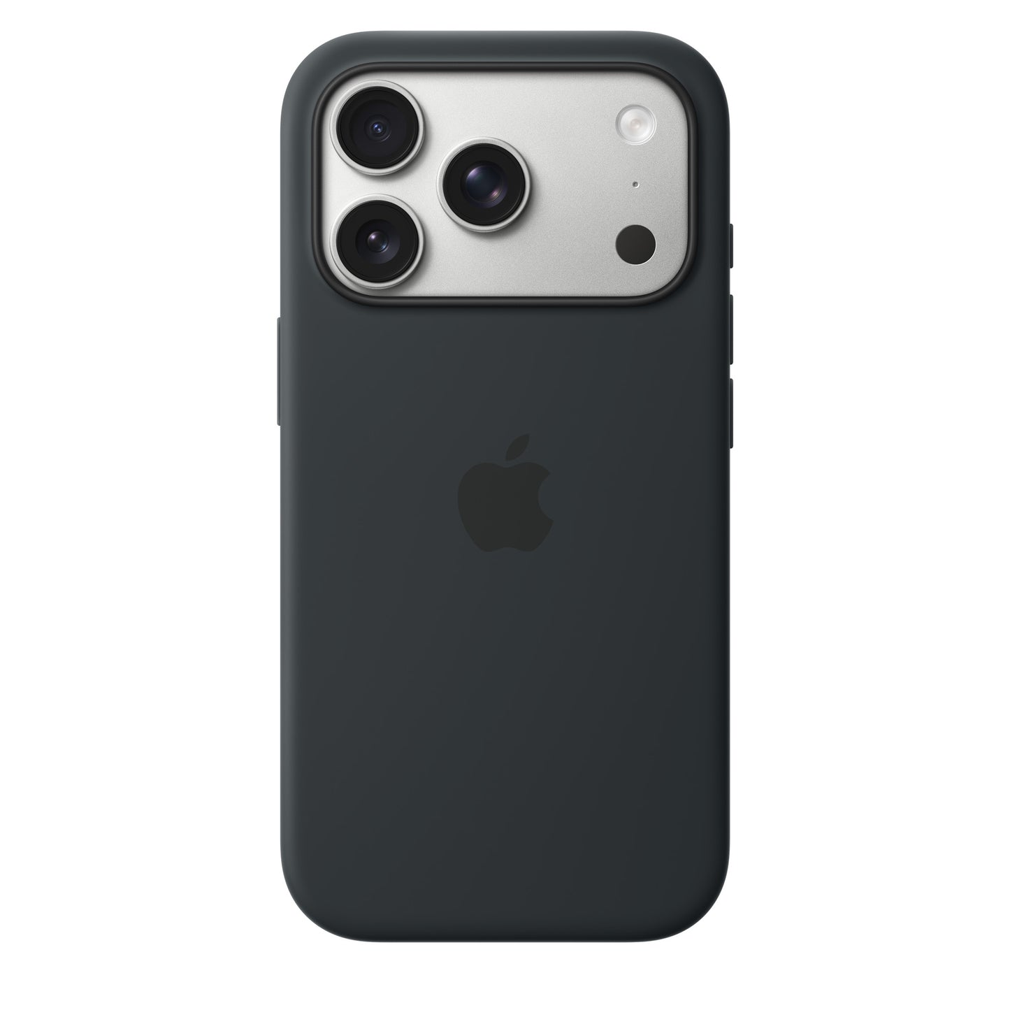 iPhone 17 Pro Max Silicone Case with MagSafe & Camera Action Button – Black