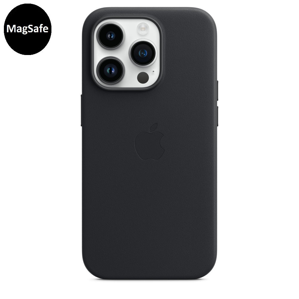 iPhone 13 Pro Leather Case with Magsafe - Black