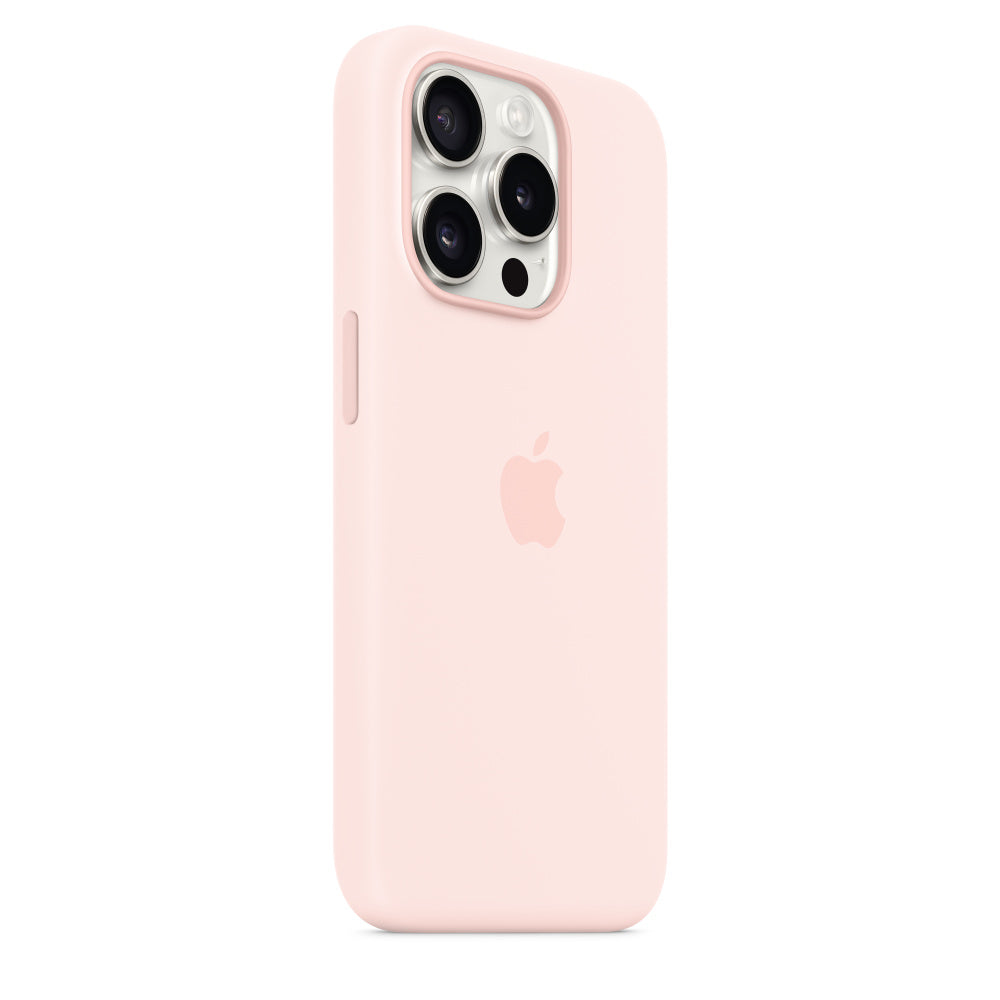 iPhone 15 Pro Silicon Case with Magsafe - Pink