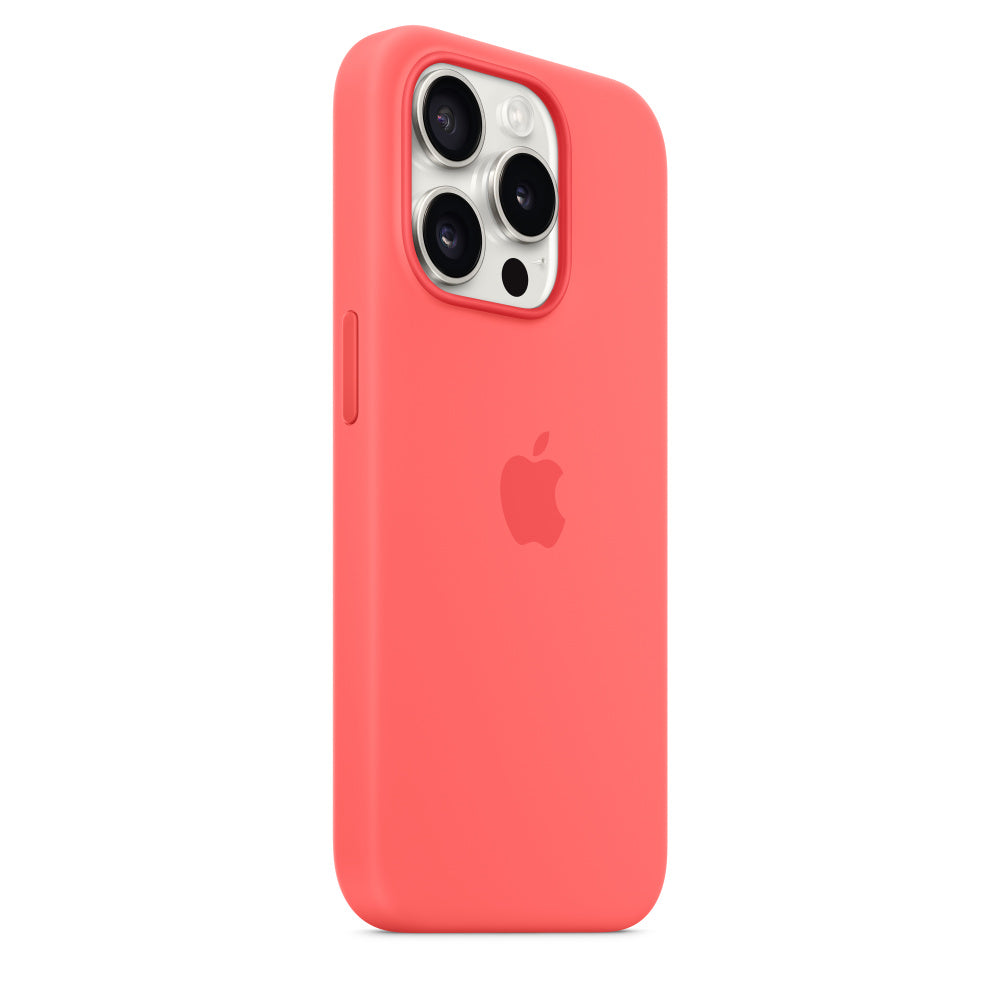 iPhone 15 Pro Max Silicon Case with Magsafe-Red