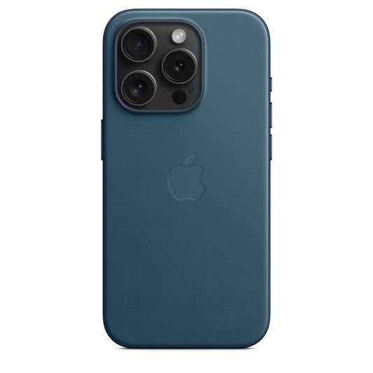 iPhone 15 Pro FineWoven Case With Magsafe - Pacific Blue