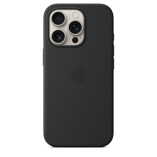 iPhone 16 Pro Max Silicon Case with Magsafe - Black