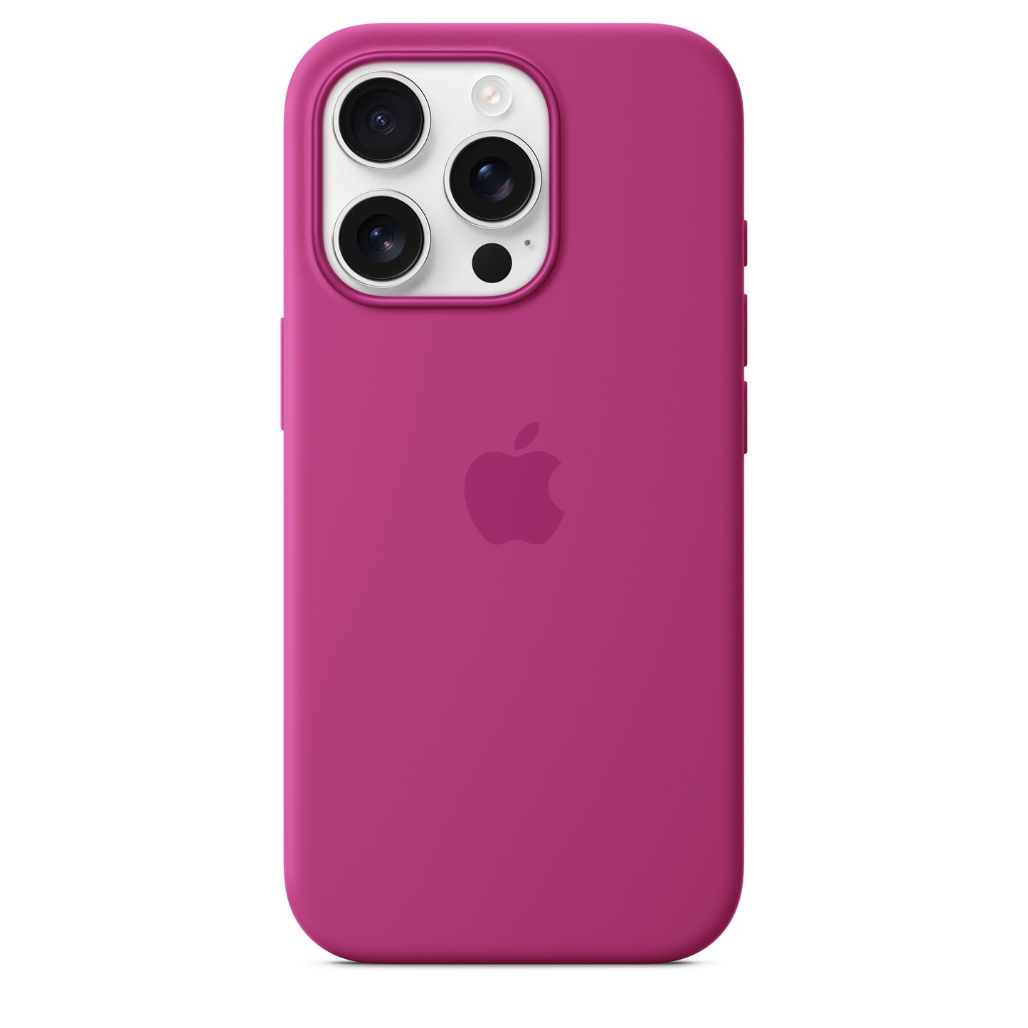 iPhone 16 Pro Max Silicon Case with Magsafe - Fuchsia