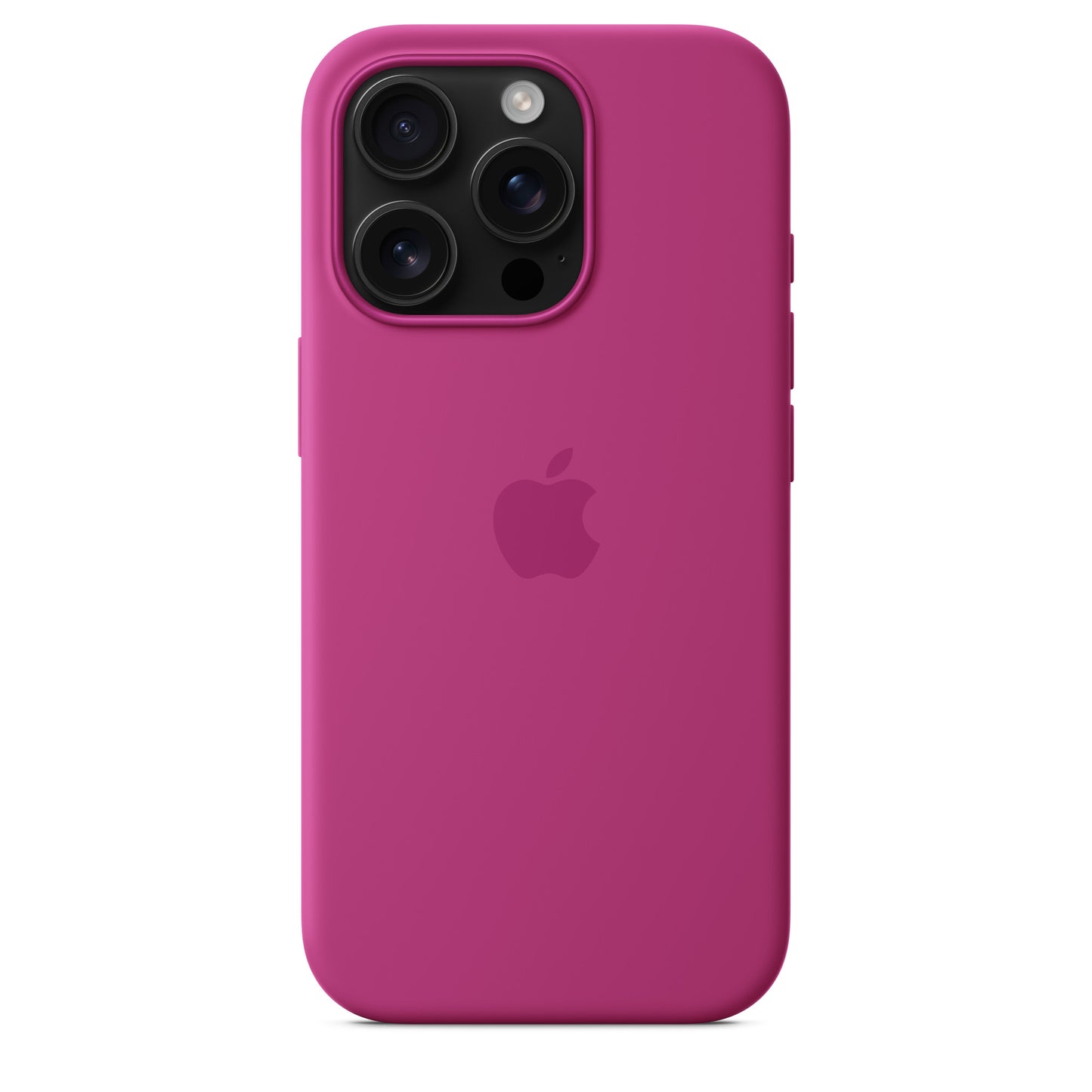 iPhone 16 Pro Max Silicon Case with Magsafe - Fuchsia