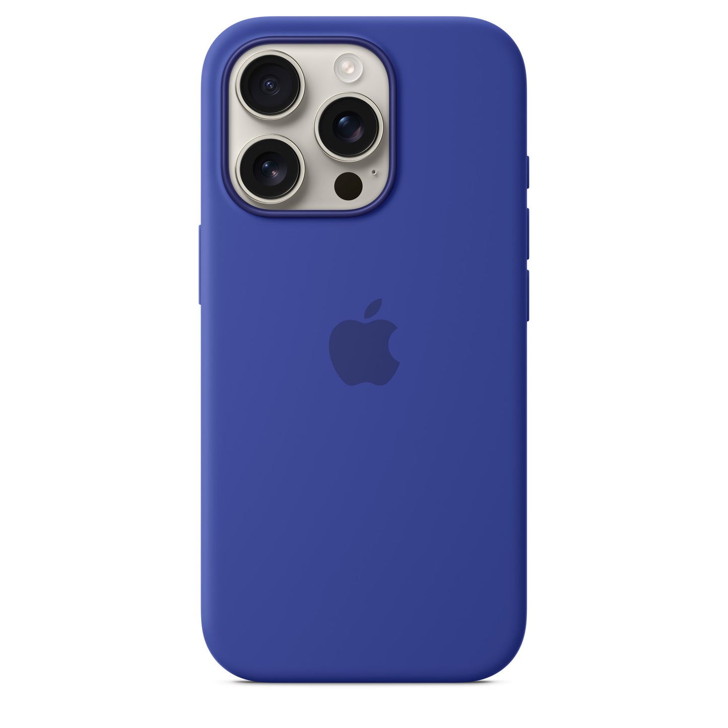 iPhone 16 Pro Silicon Case with Camera Control Button & Magsafe - Ultramarine