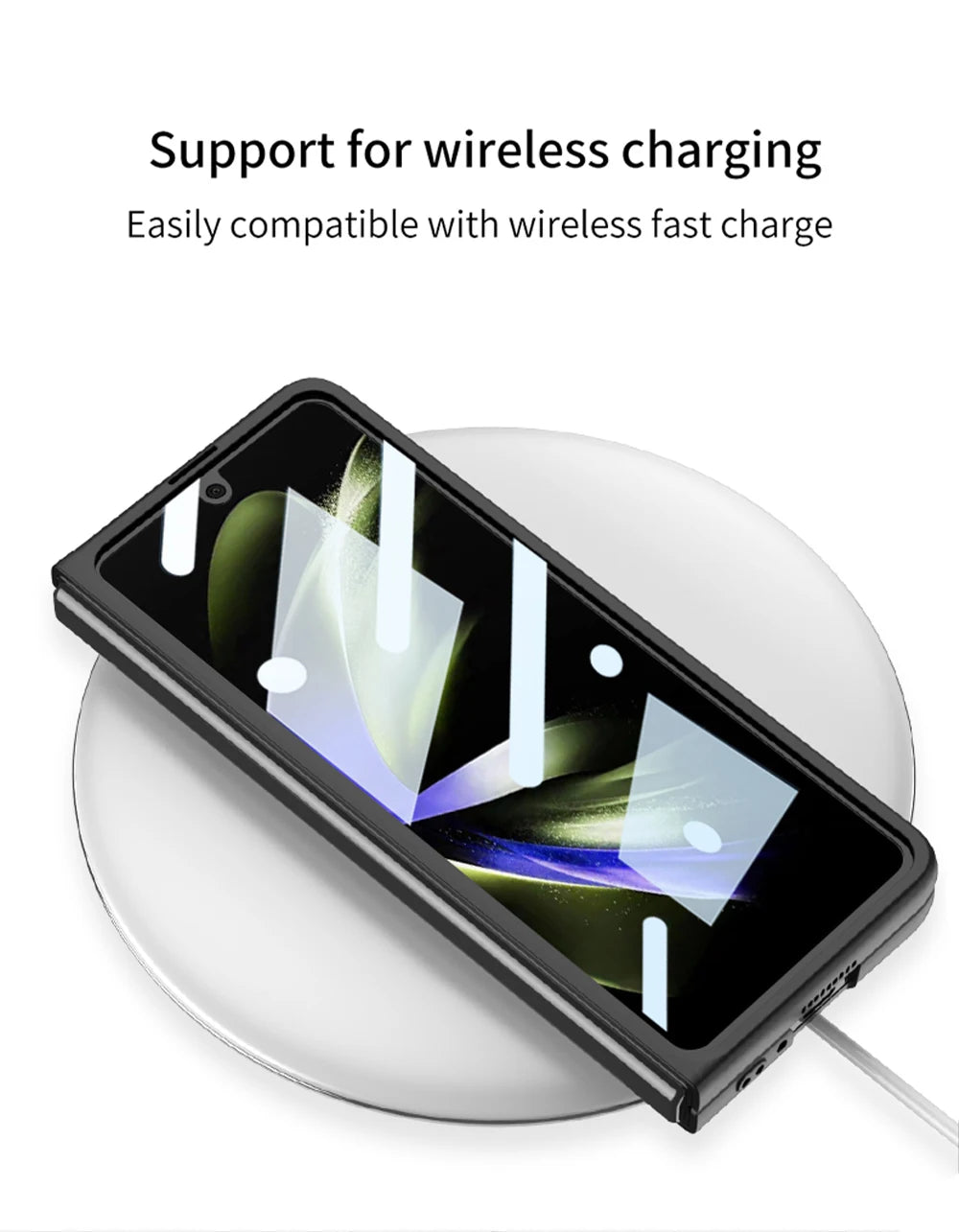 Samsung Galaxy Z Fold 5 Ultra Thin Matte Finish Case with Magsafe - Gold