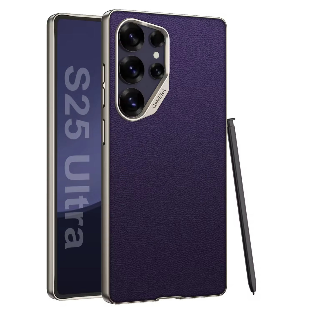 Samsung Galaxy S25 Ultra GKK Elite Weave Leather Armor Protective Case