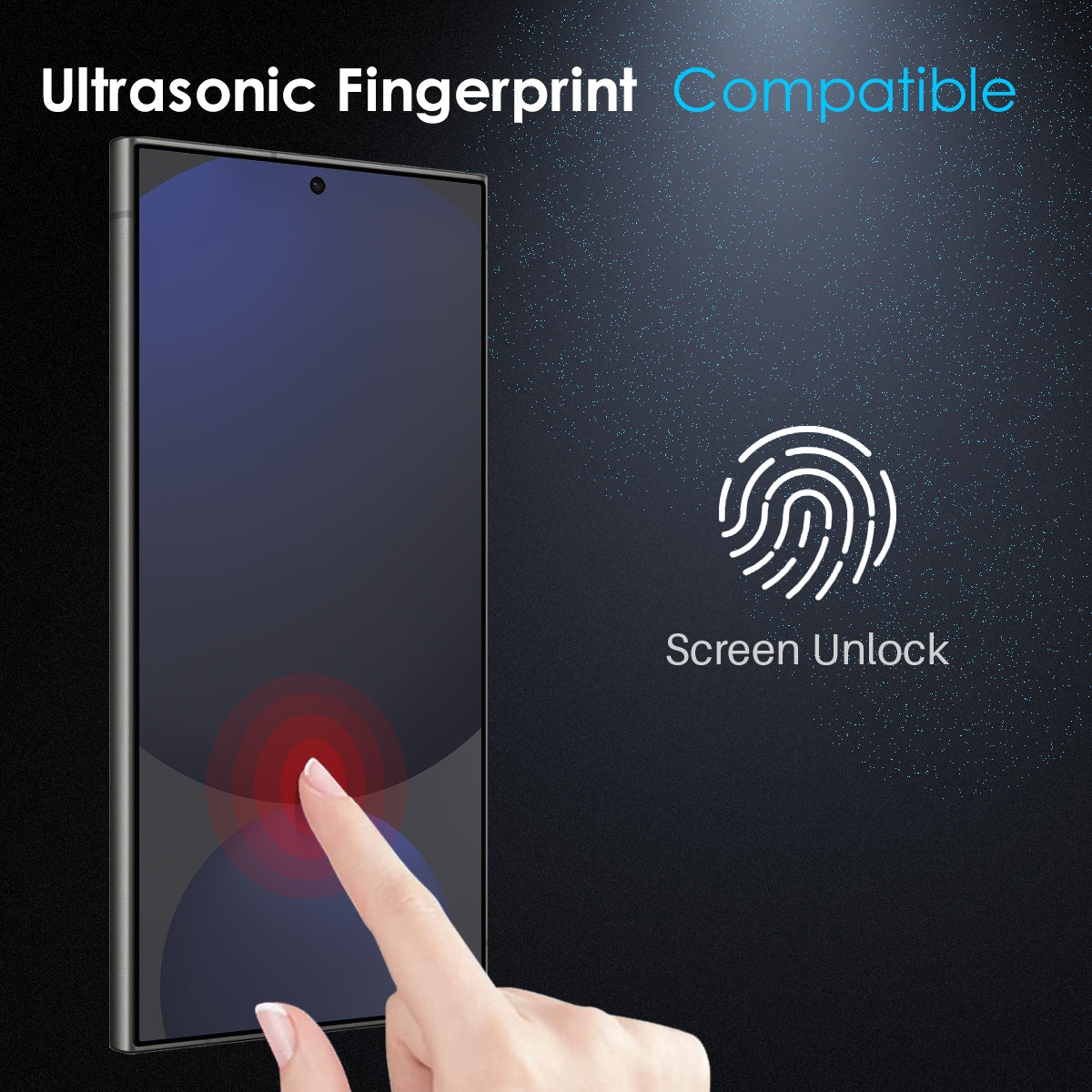 HD Tempered Glass For Samsung Galaxy S25 Ultra