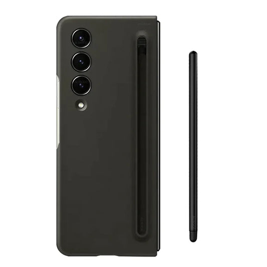 Samsung Galaxy Z Fold 5 Skin Feel Slim Matte Case with Stylus - Black
