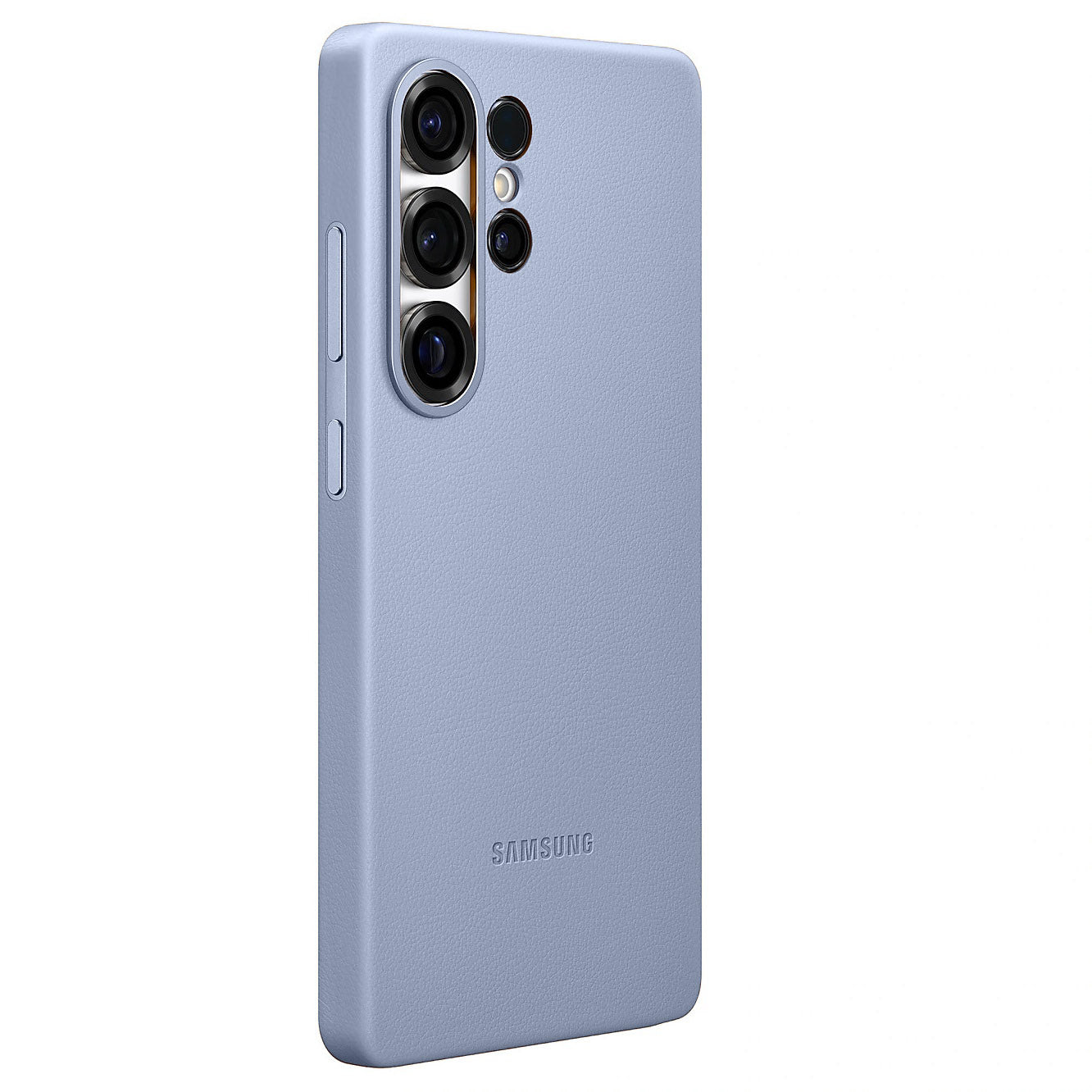 Samsung Galaxy S25 Ultra Kindsuit Leather Back Cover Case - Blue