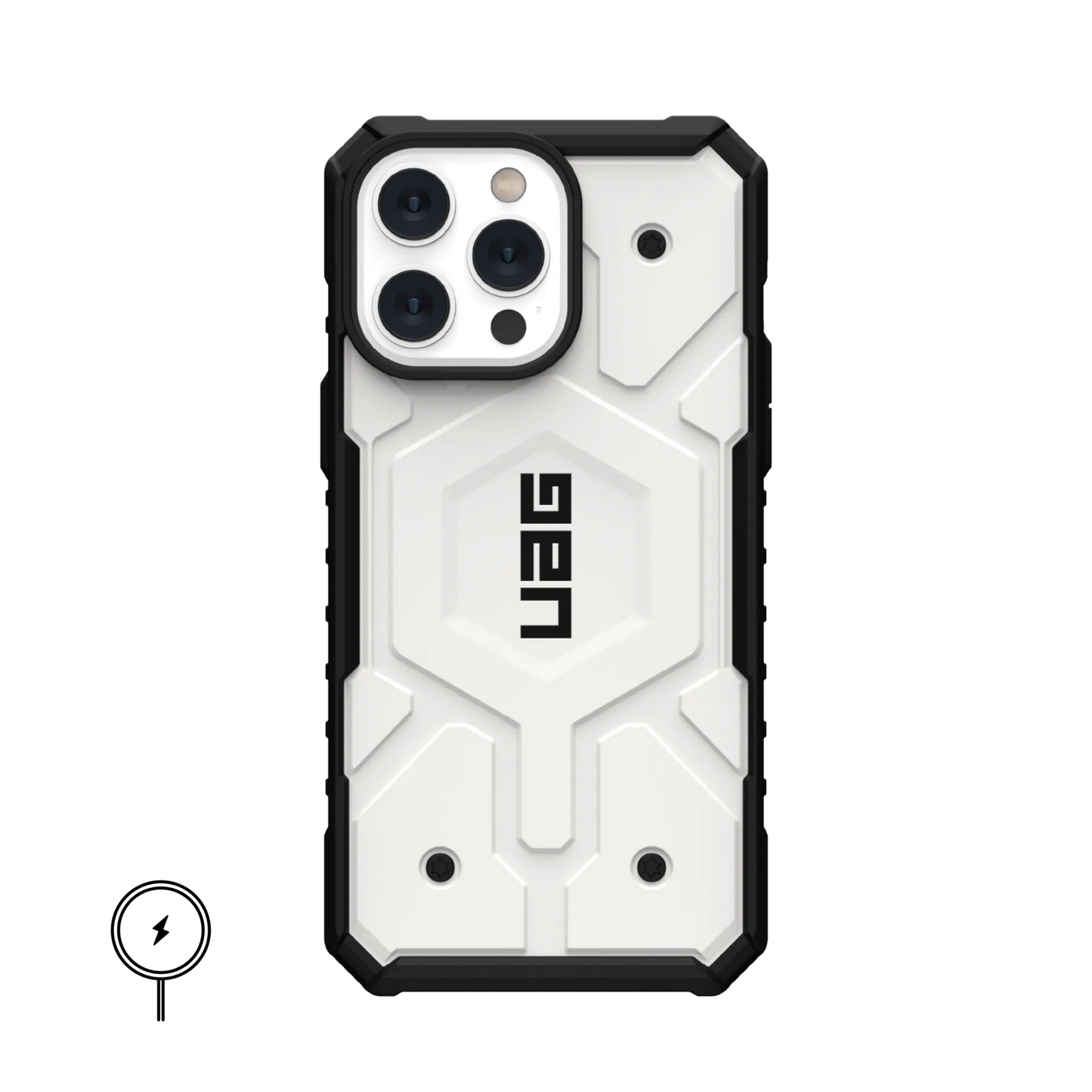 iPhone 15 Pro UAG Pathfinder Rugged Case With Magsafe - White