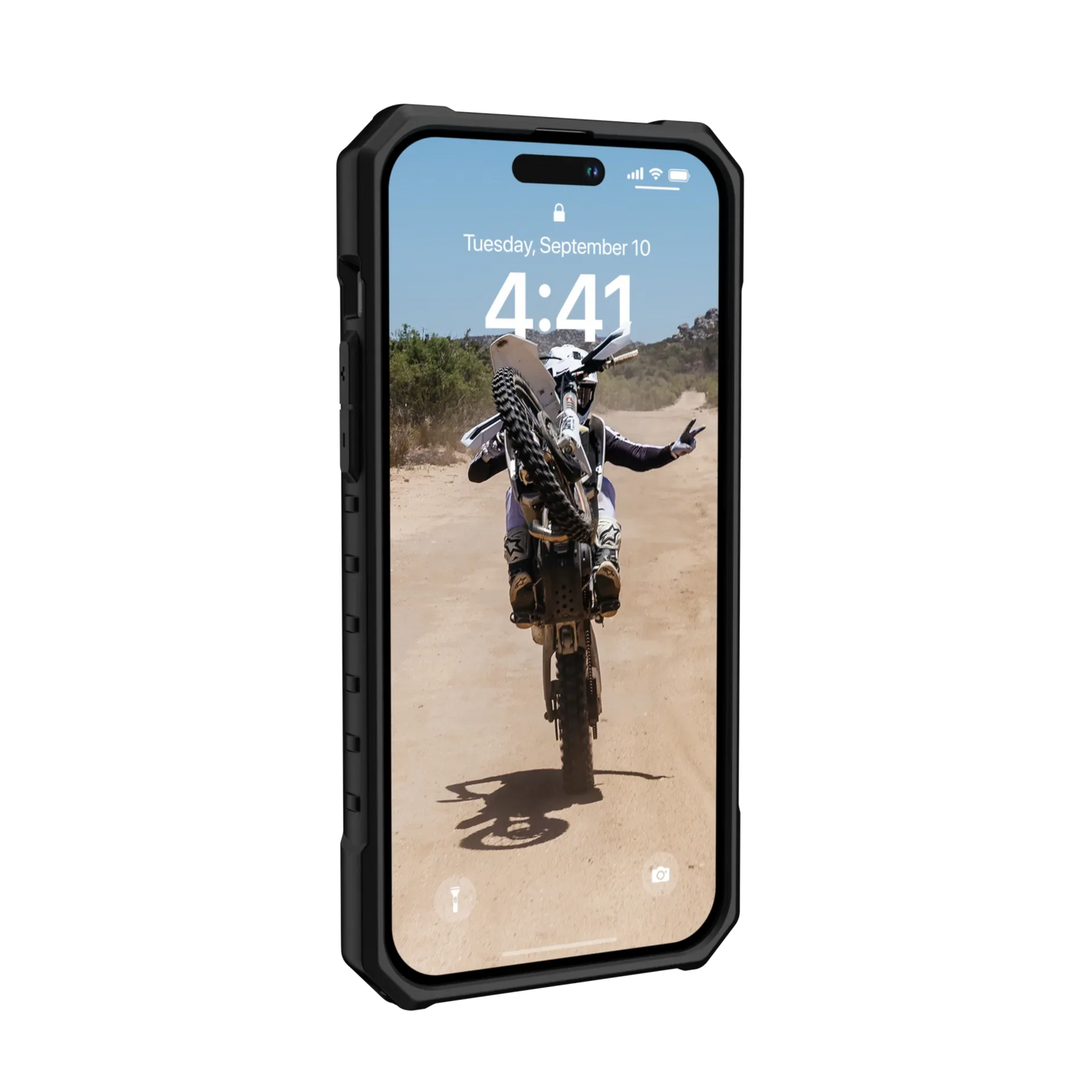 iPhone 15 Pro UAG Pathfinder Rugged Case With Magsafe - White