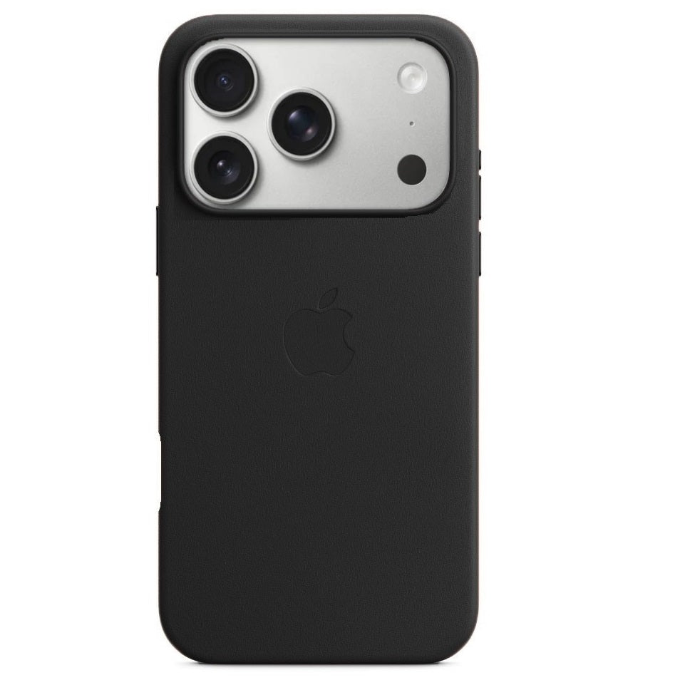 iPhone 17 Pro Max Leather Case with MagSafe - Black