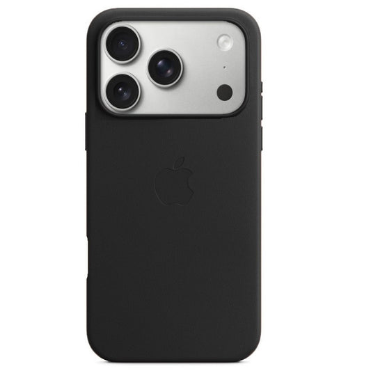 iPhone 17 Pro Max Leather Case with MagSafe - Black