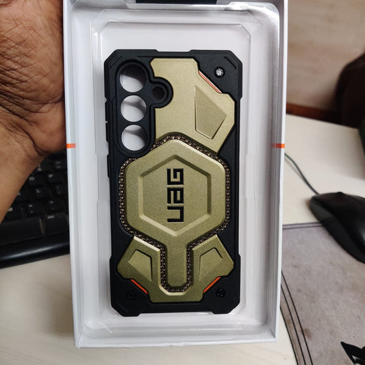 Samsung Galaxy S24 Monarch Pro Kevlar Series Rugged Armor Case with Magsafe - Gold